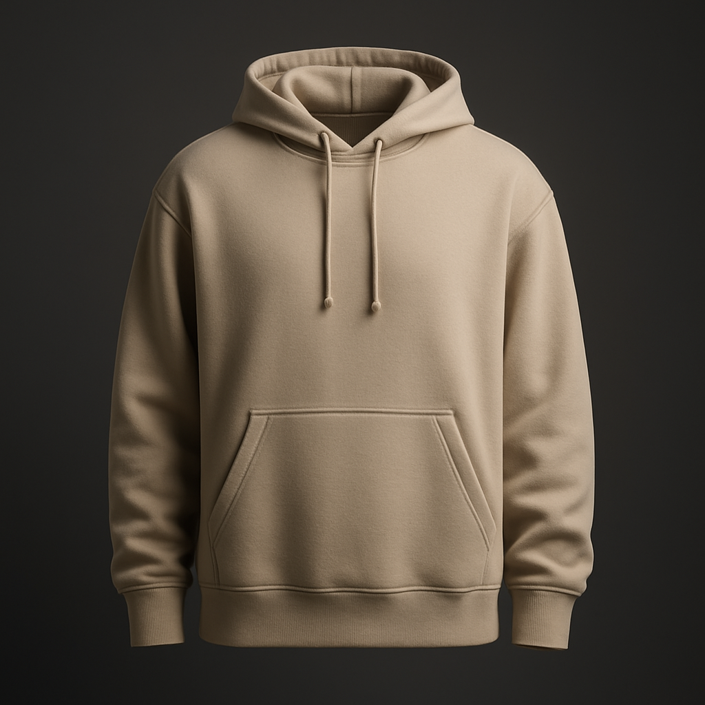 Hoodie Beige Esencial